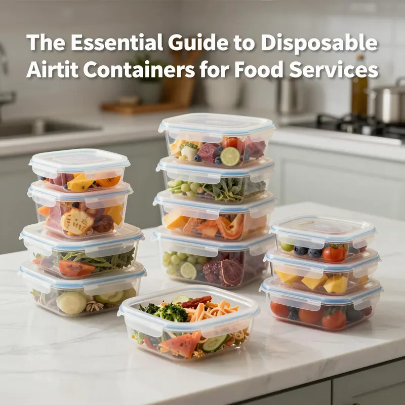 A vivid array of plastic airtight food containers showcasing versatility for meal prep.
