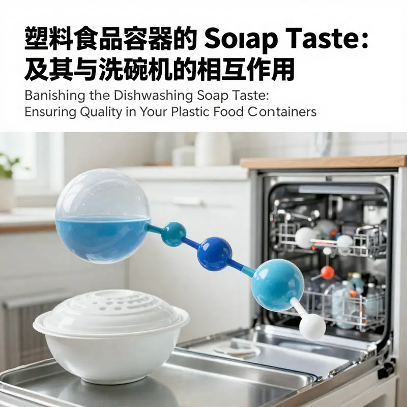 Residue from dishwasher soap can leave an unwelcome taste in plastic food containers.