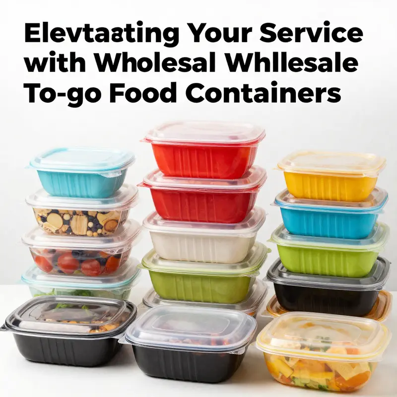 Diverse plastic to-go containers showcasing their vibrant colors and various sizes tailored for different food items.