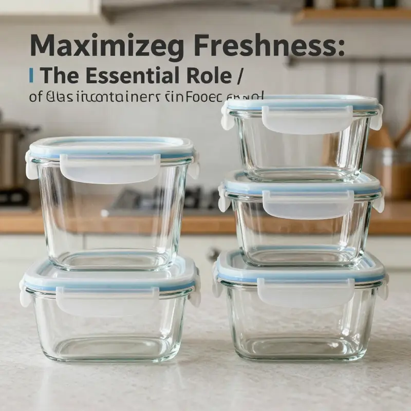 Professional chefs use plastic containers to ensure smart organization and freshness.