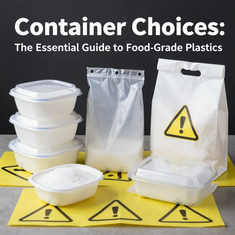 Durable polypropylene containers ideal for food storage.