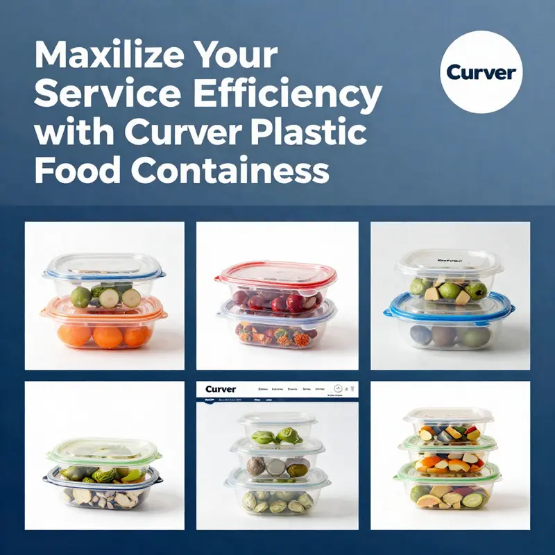 The innovative Click Closure system ensures airtight sealing in Curver plastic food containers.