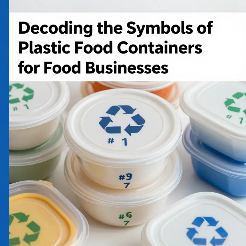 Understanding recycling codes on plastic food containers is essential for safe and sustainable practices.