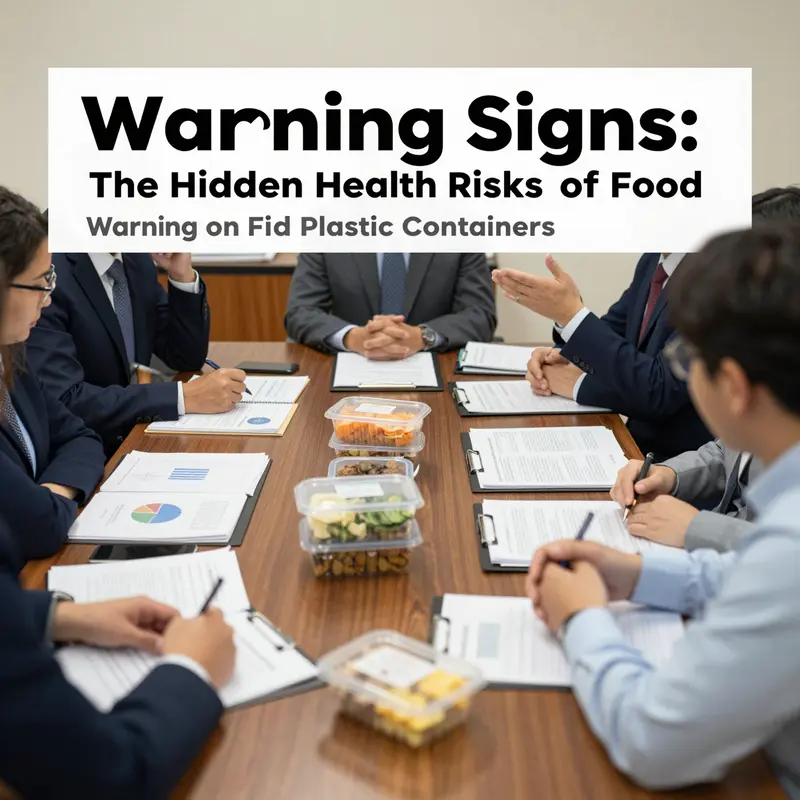 Exploring the potential health risks associated with food stored in plastic containers.