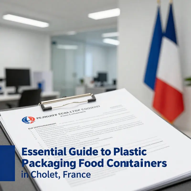 Examining regulatory compliance for plastic food containers in France.