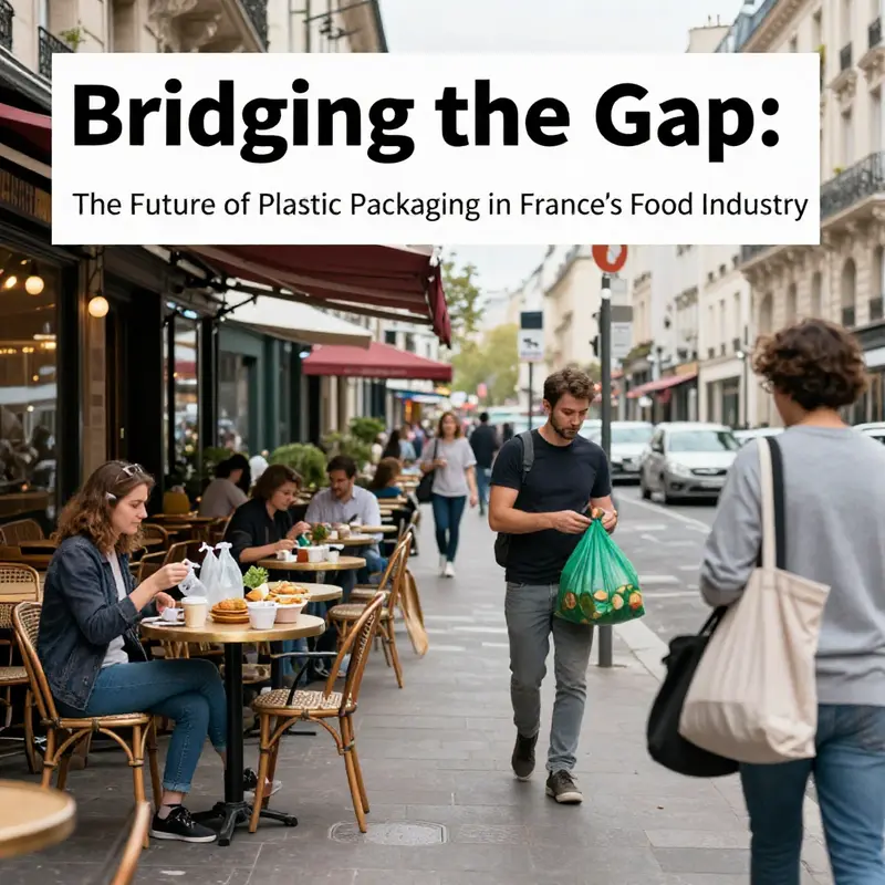 Cafes adapting to the regulatory landscape with a mix of traditional plastic and innovative eco-friendly packaging.