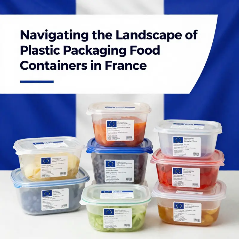 Understanding regulations surrounding plastic food containers in France.