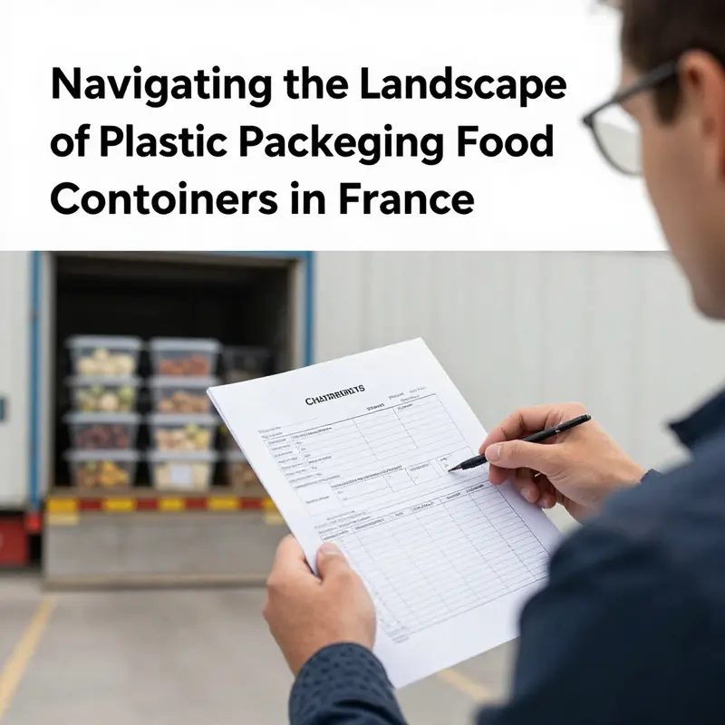 Understanding regulations surrounding plastic food containers in France.