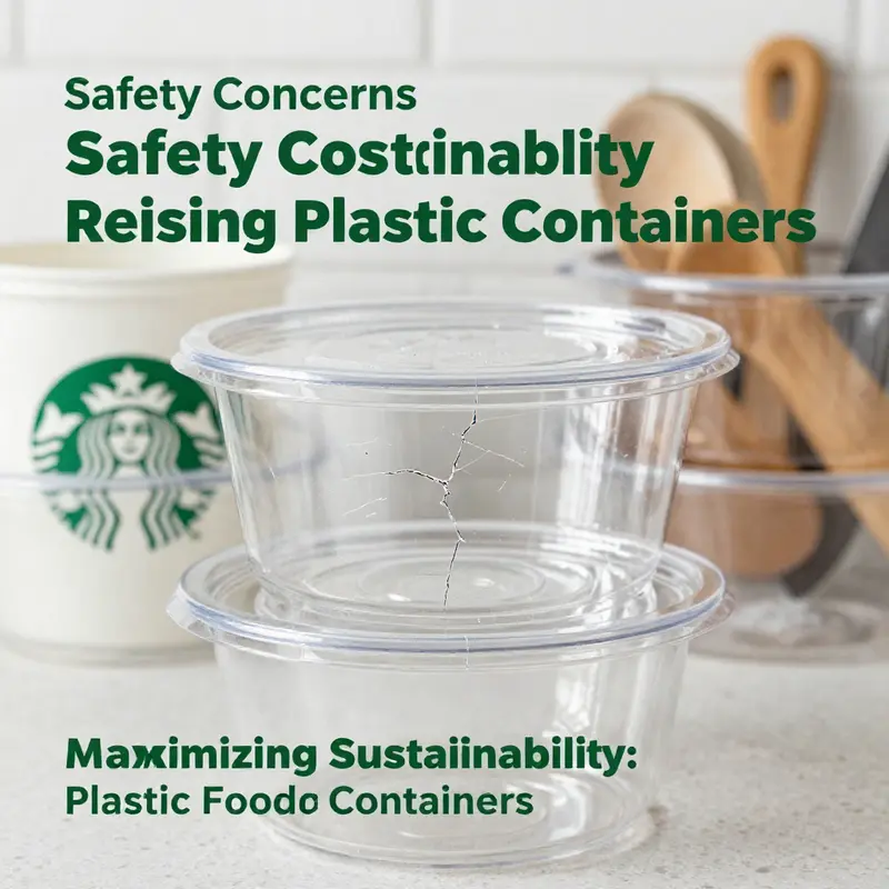 Best practices for washing Starbucks plastic containers to ensure safety and longevity.