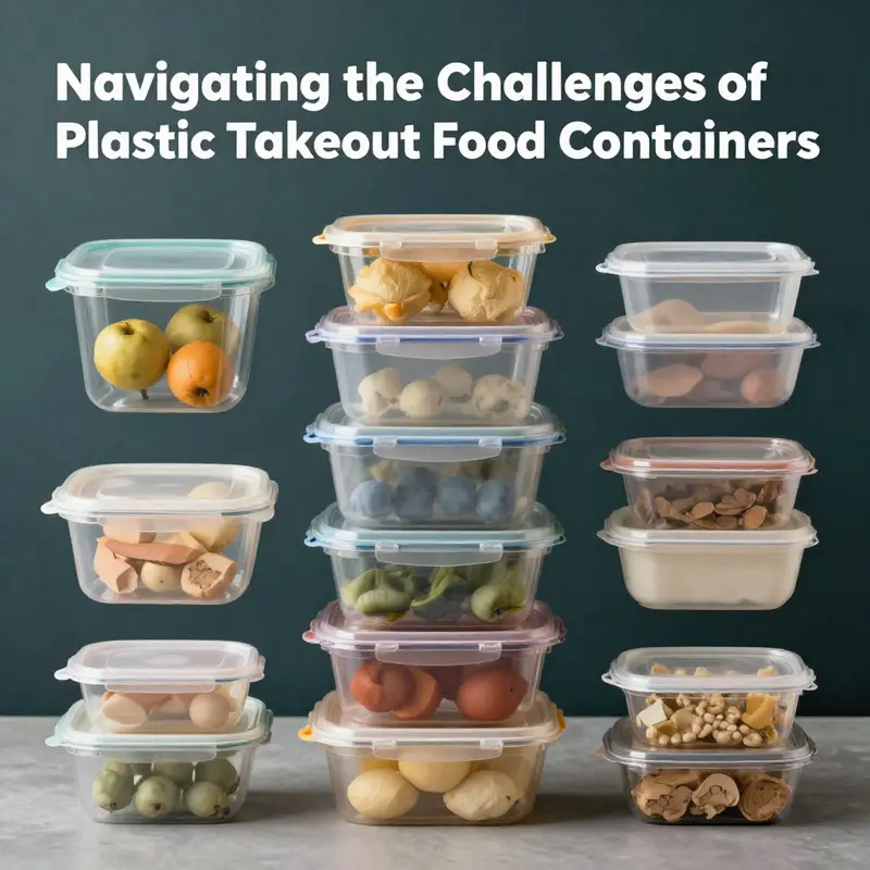 Microplastics detected in takeout containers pose health risks when food is consumed from them.