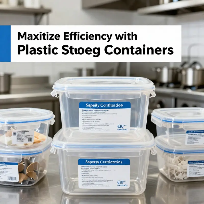 An array of plastic food storage containers in use within a modern kitchen setup, highlighting their versatility and organization.