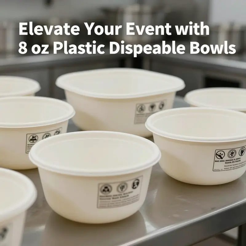 Different 8 oz bowls illustrating material properties.