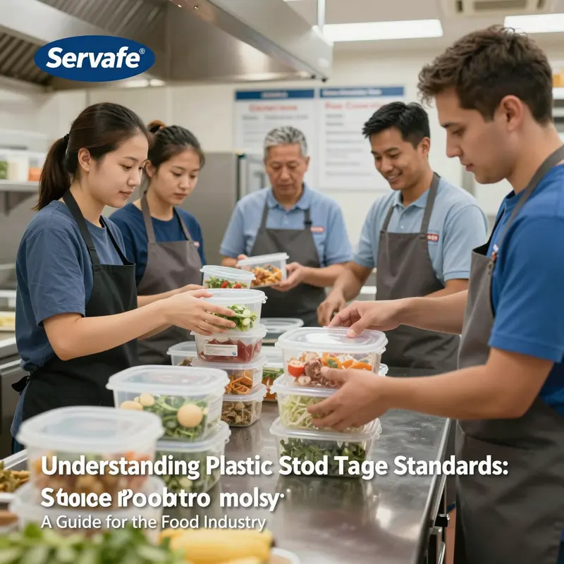 A range of FDA-compliant food-grade plastic containers demonstrating safety certification.