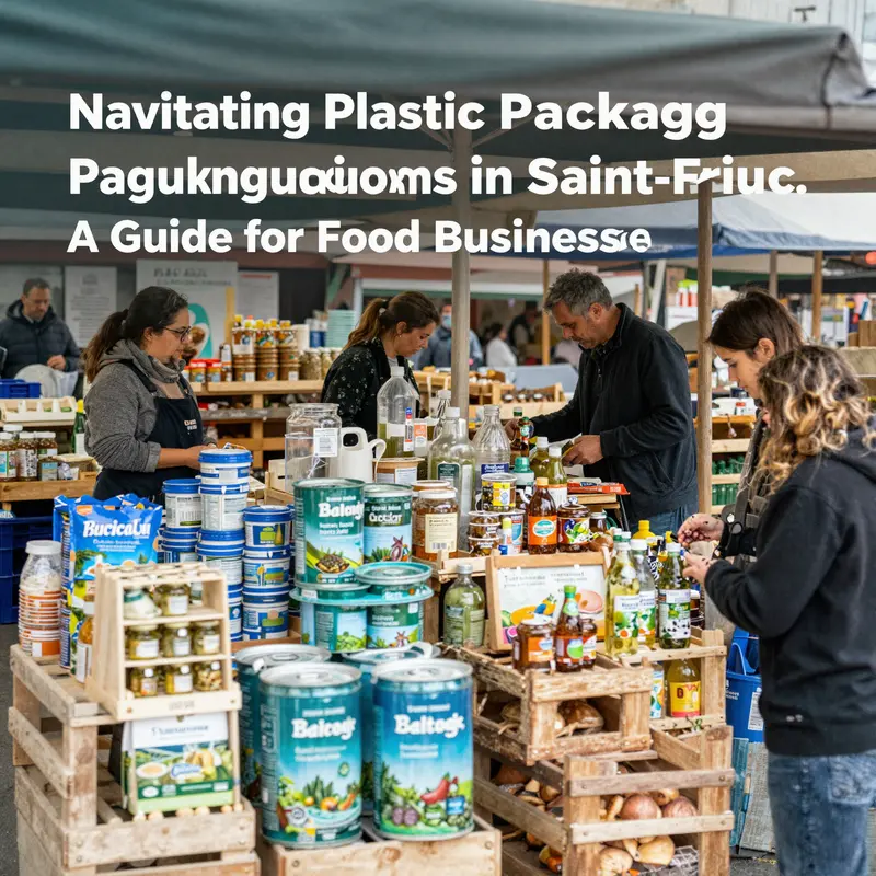 A restaurant in Saint-Brieuc highlighting the new regulations on plastic food packaging, emphasizing a shift towards eco-friendly options.