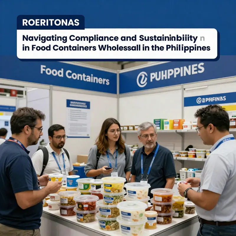 Various food containers meeting compliance standards essential for safe food contact.