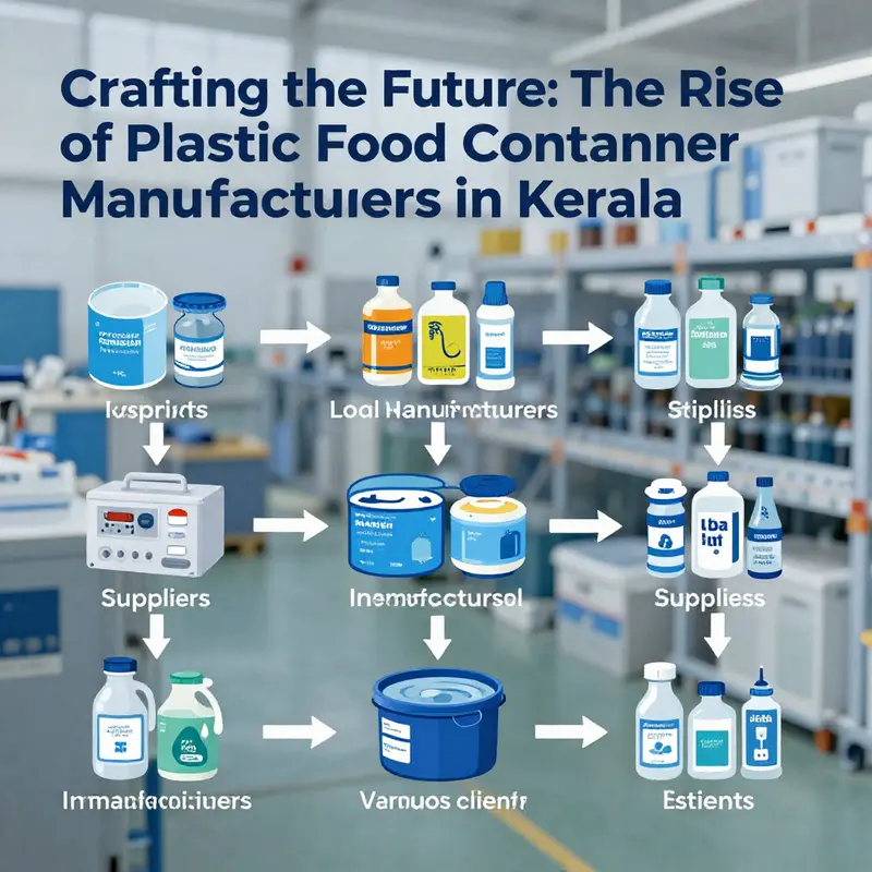 A glimpse into the innovative environment of Kerala’s food container manufacturing sector.