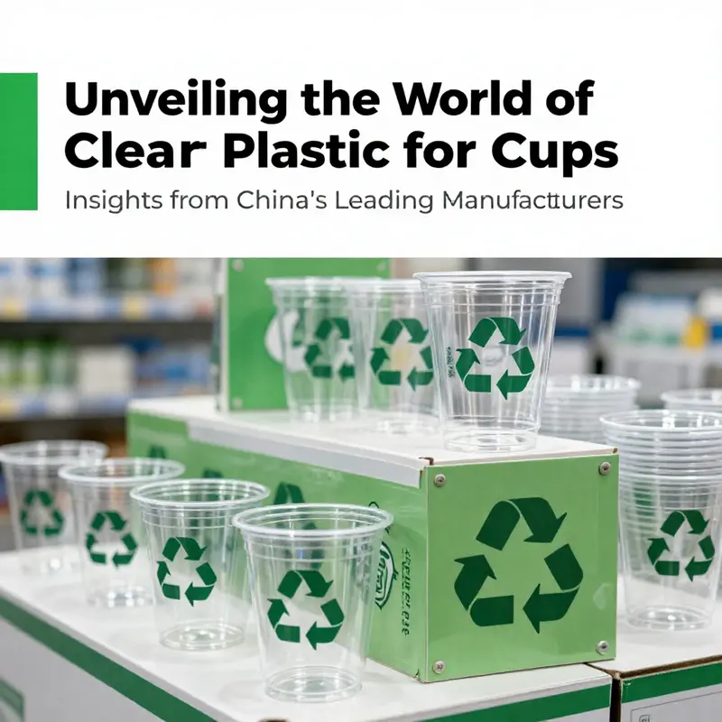 An inside look at a manufacturing facility specializing in clear plastic cups.