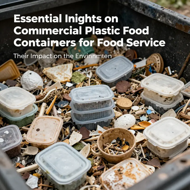 An array of commercial plastic food containers ready for various food service applications.