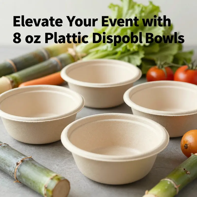 Different 8 oz bowls illustrating material properties.