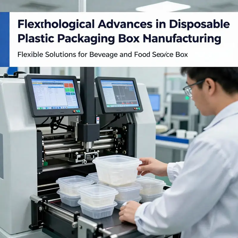 A variety of disposable plastic packaging boxes, illustrating the different materials and designs available for the food service industry.