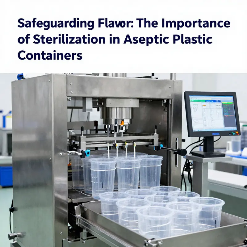 Technicians overseeing the sterilization of plastic containers using approved chemical methods to ensure food safety.