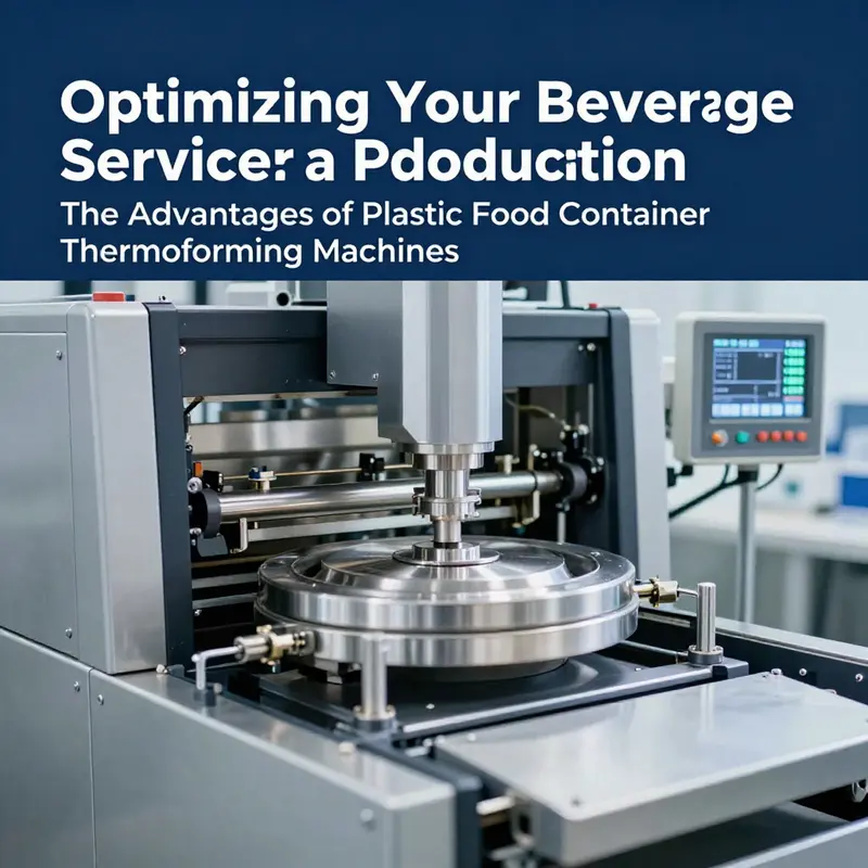 Modern factories utilize advanced thermoforming machines for efficient production of food containers.