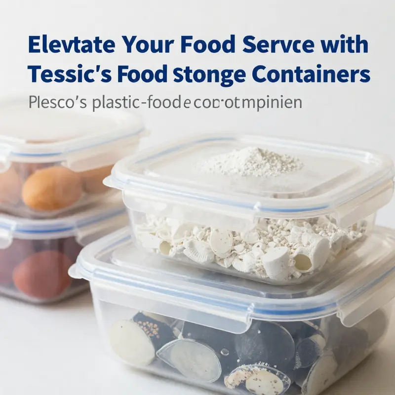 An array of Tesco plastic food storage containers, perfect for diverse food storage needs.