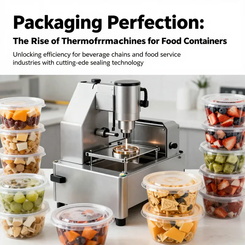 A vibrant collection of thermoformed food containers, illustrating the range of packaging options available from wholesalers.