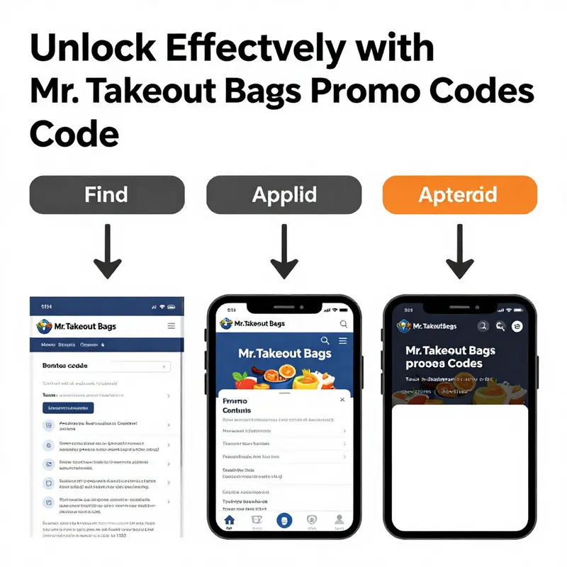 A vibrant showcase of Mr. Takeout Bags options for beverage shops and restaurants.