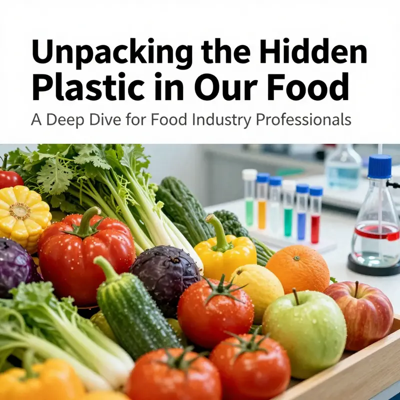 Visible evidence of microplastic contamination in various types of seafood.