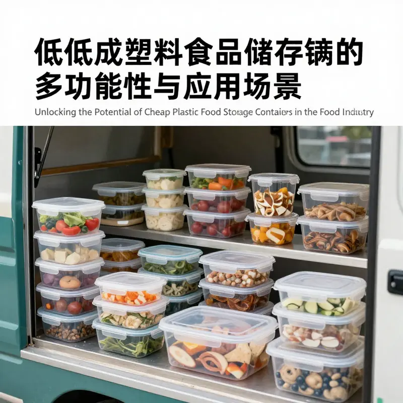 Various cheap plastic food storage containers featuring clarity and BPA-free labels.
