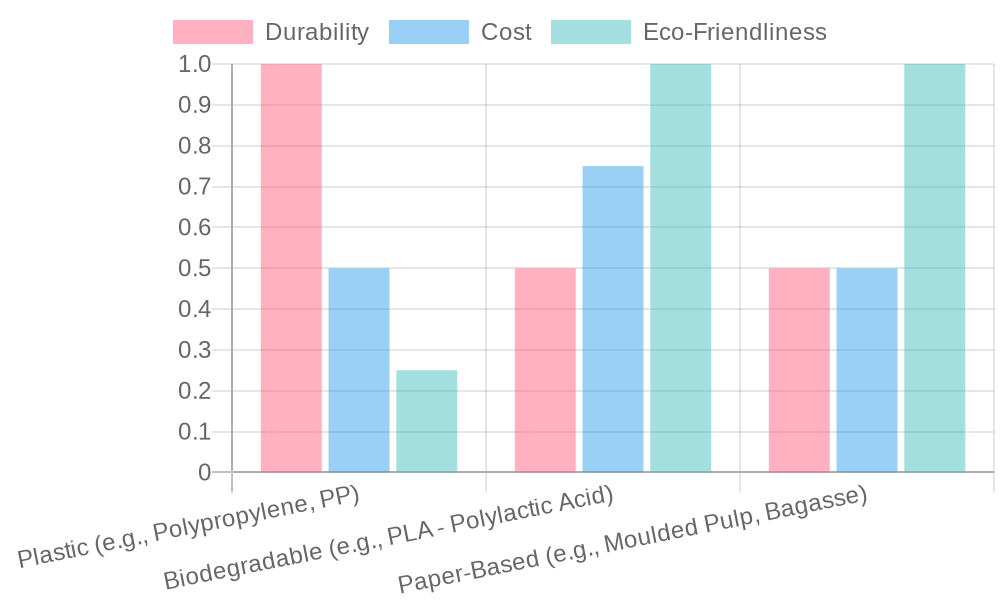 Material Comparison Chart