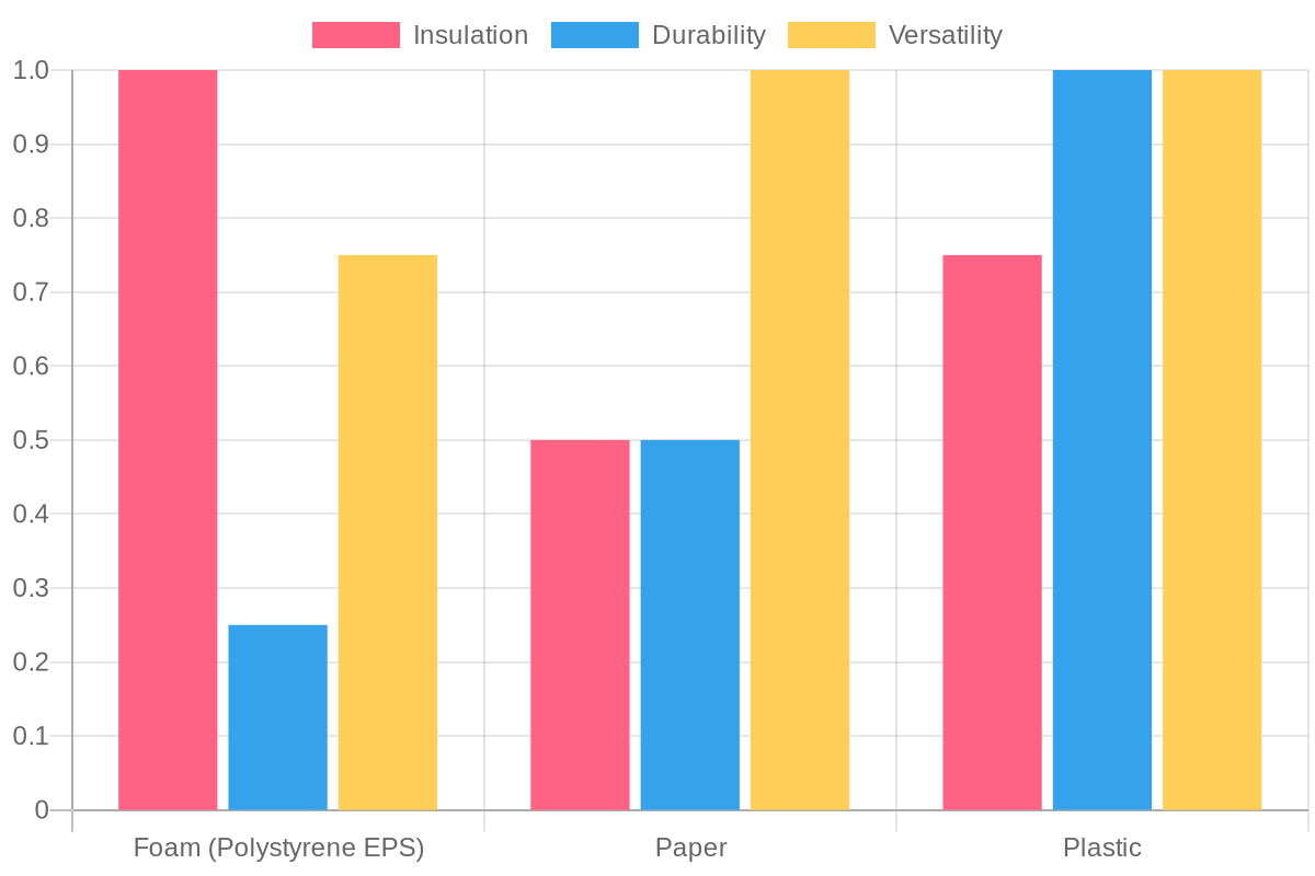 Materials Comparison Chart