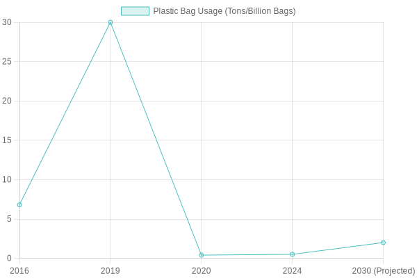 Plastic Bag Usage in China