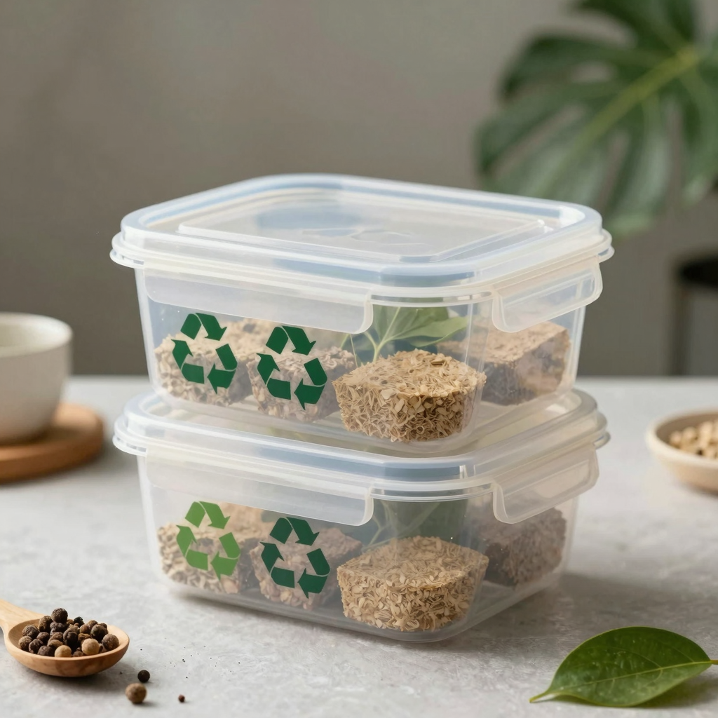 Eco-friendly plastic container