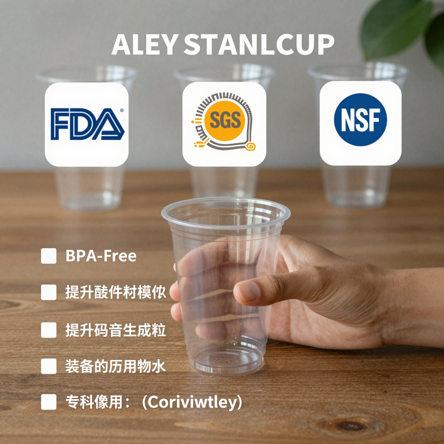 Industry Standards for Clear Plastic Cups