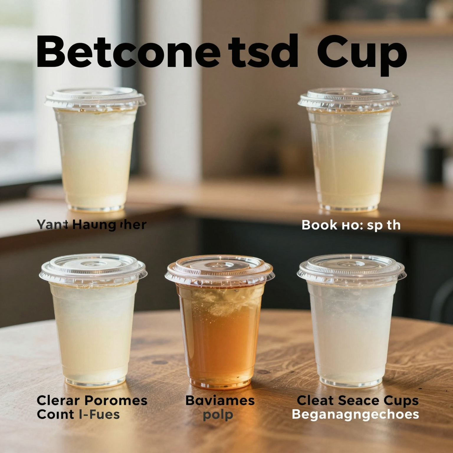 Benefits of Clear Plastic Cups