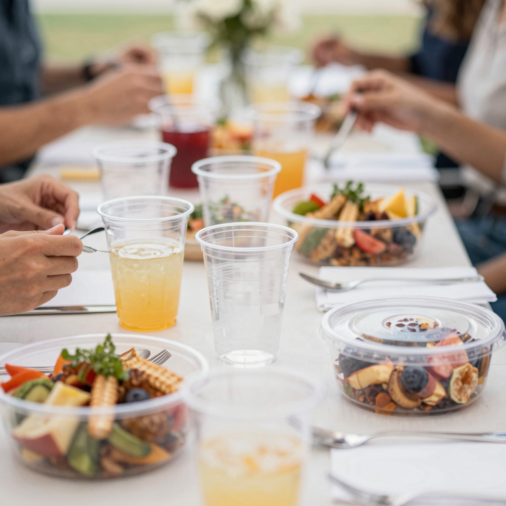 Disposable tableware solutions