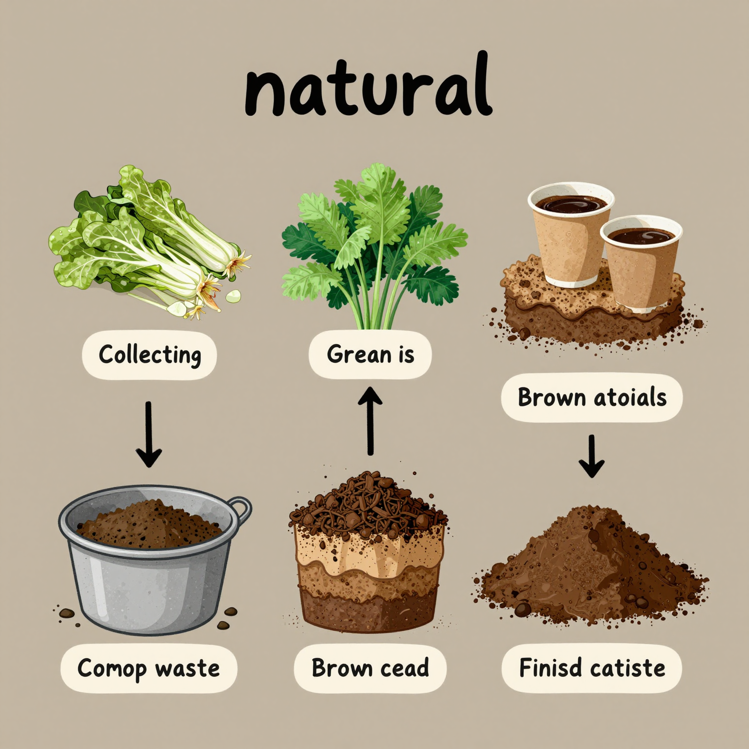 Composting Process of Paper Coffee Cups