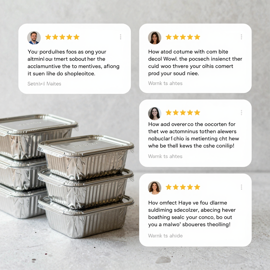 Customer Testimonials About Aluminum Food Containers