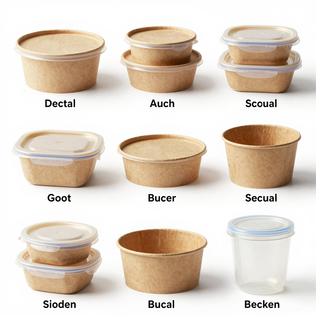 Disposable Food Storage Containers