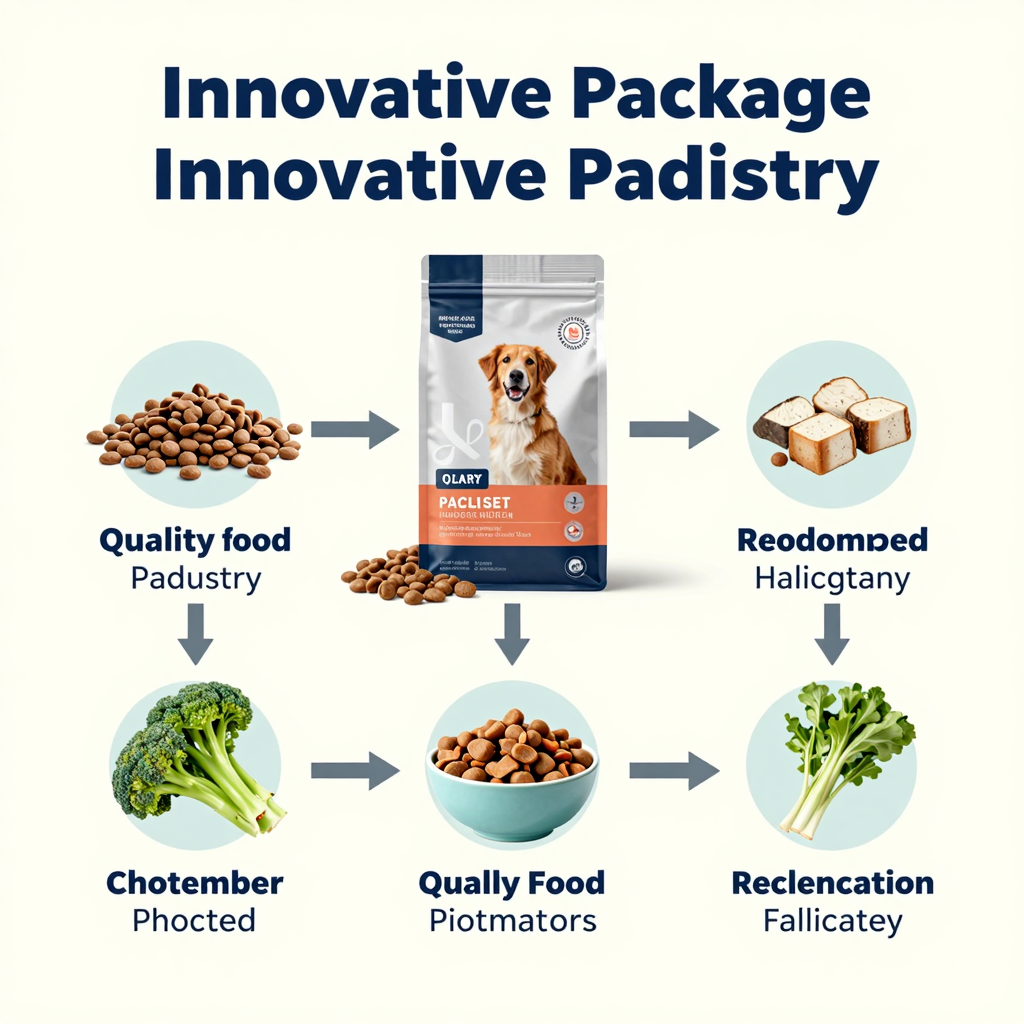 Infographic on the importance of packaging in pet food from Ecocup Bowl