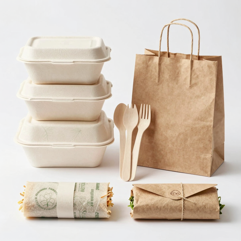 Eco-friendly packaging materials for food delivery