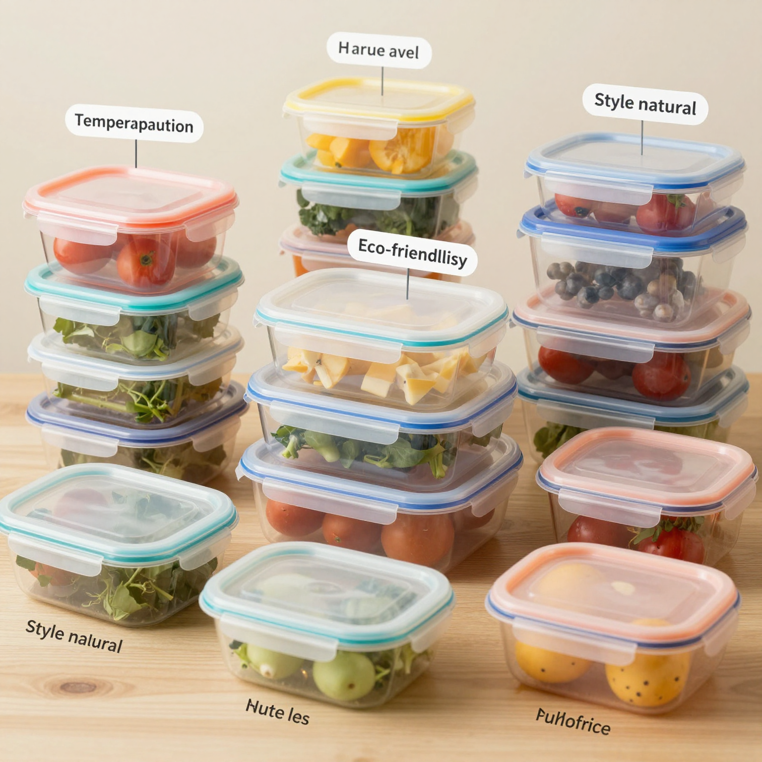 Types of Plastic Food Containers