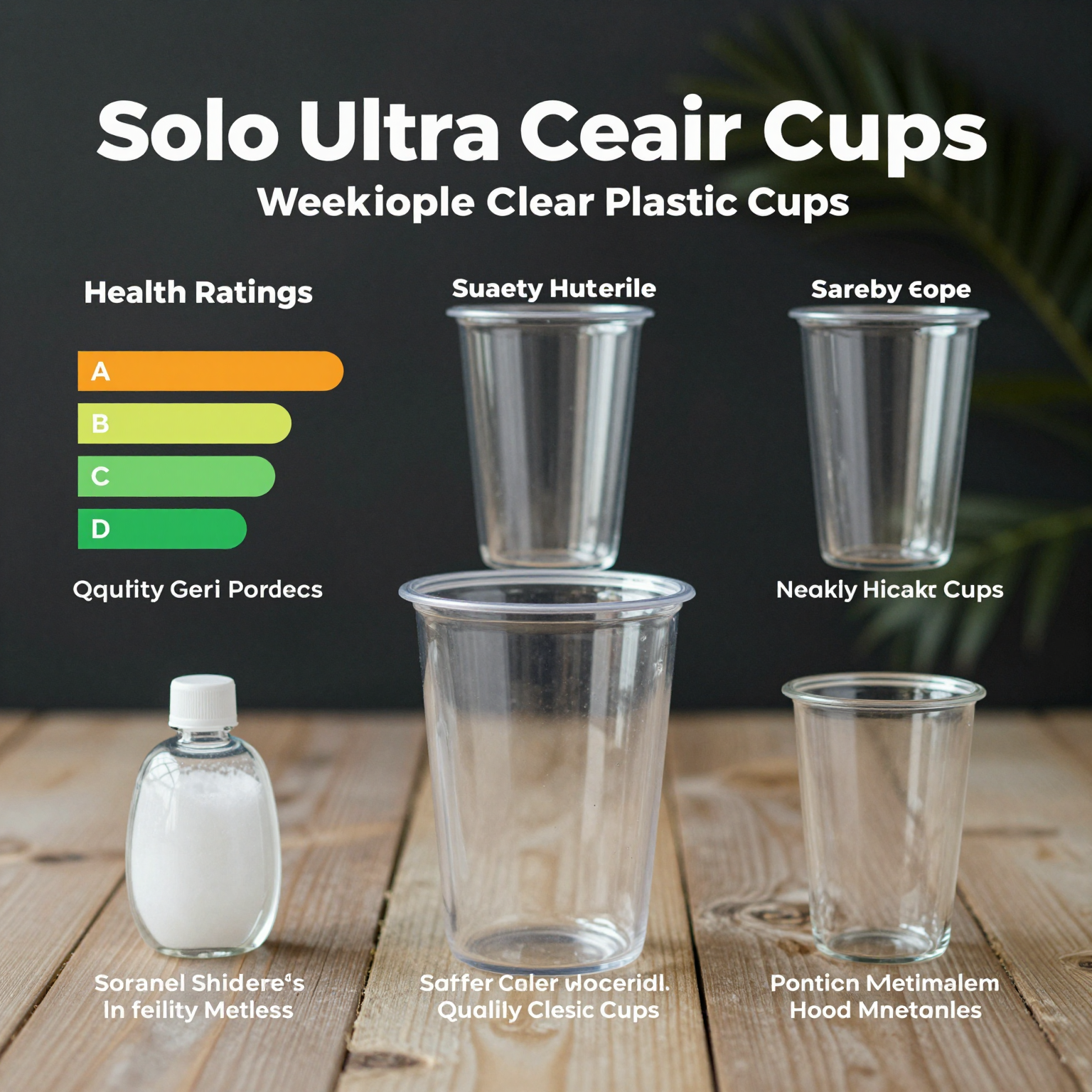 Health Ratings and Safety Standards for Solo Ultra Clear Plastic Cups