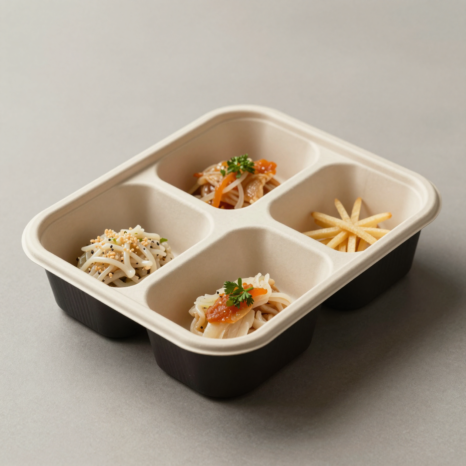 Large 3 Division Takeaway Food Box