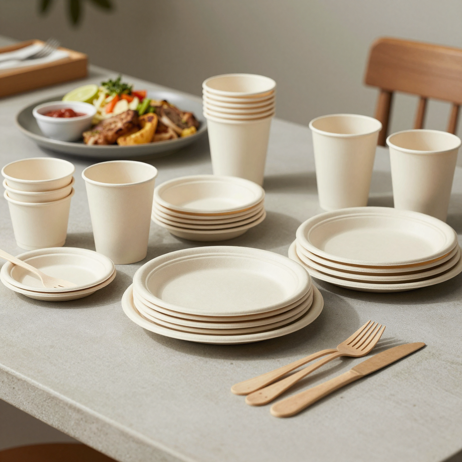 Eco-Friendly Disposable Tableware