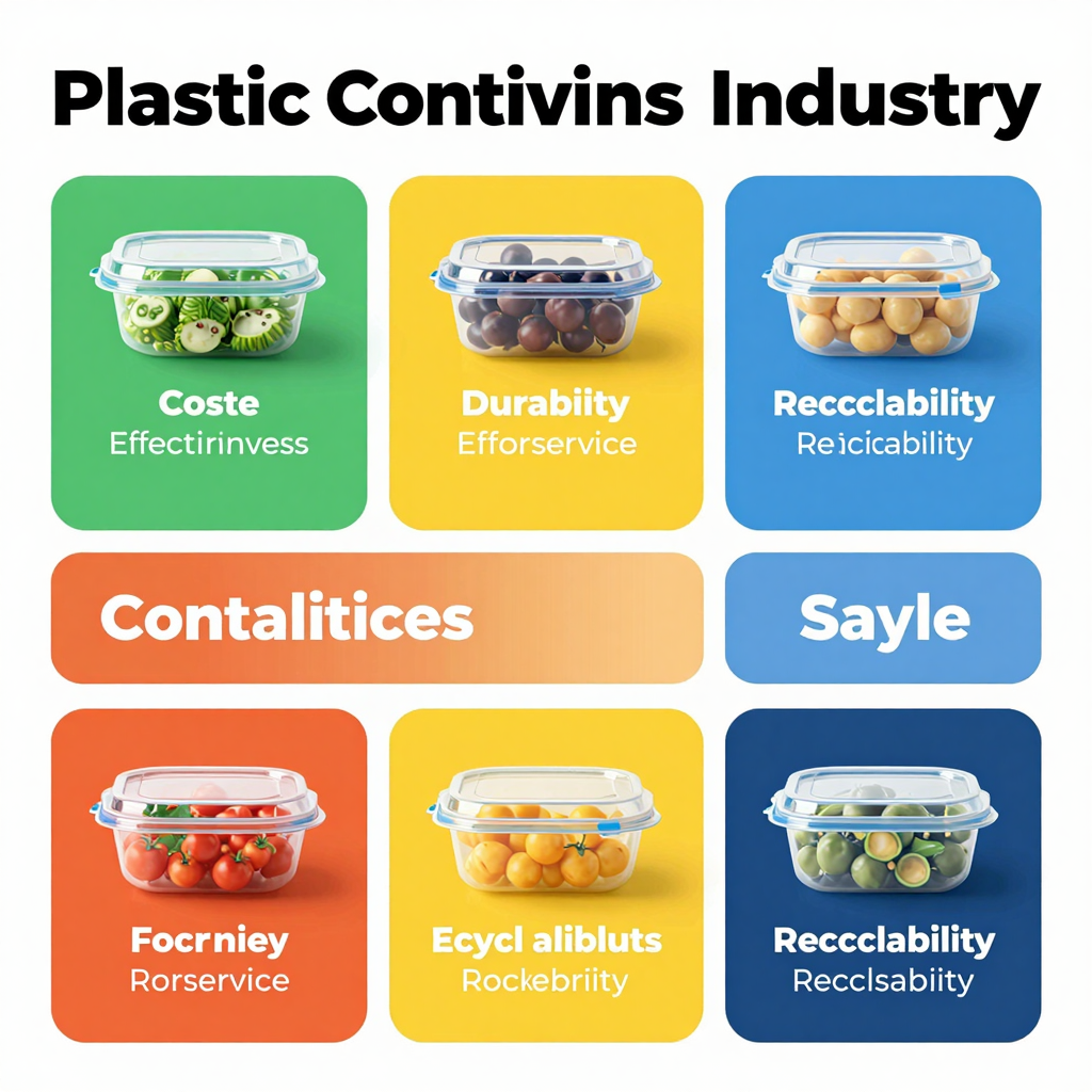 Benefits of Using Plastic Containers