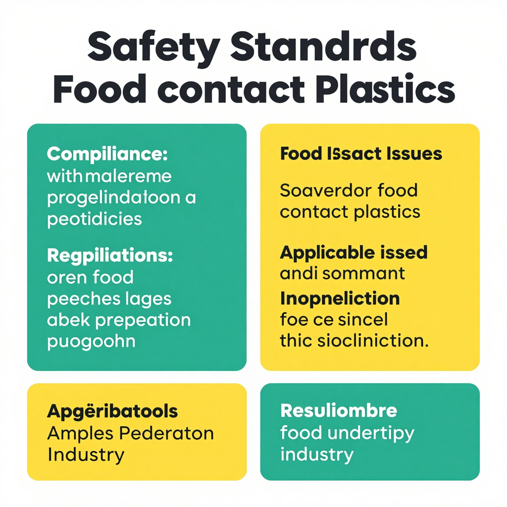 Infographic on Food Contact Plastics Safety Standards