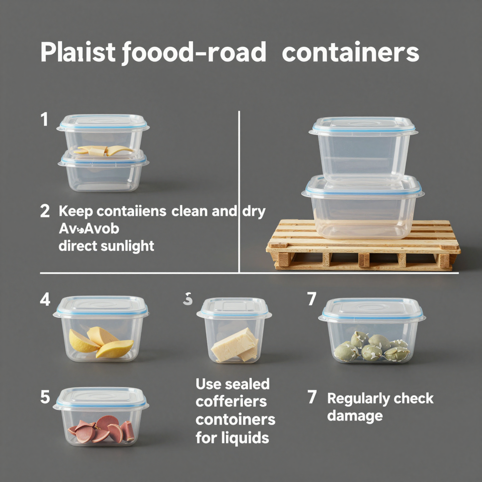 Storage and Transportation Tips Infographic